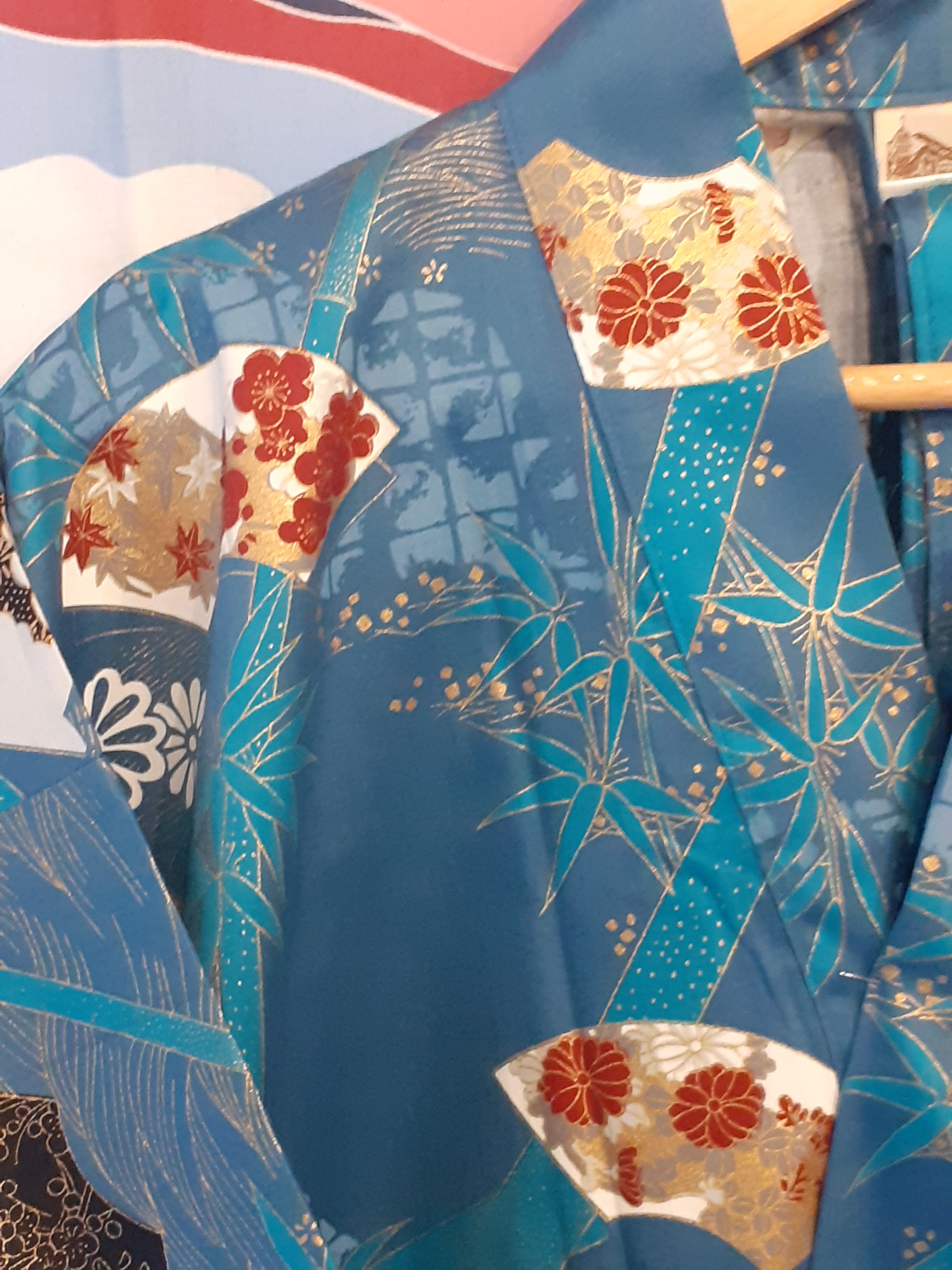 Happi Kimono Azzurro