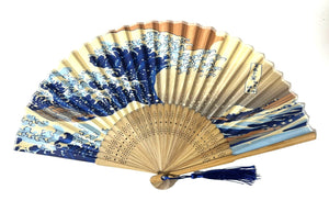 Ventaglio Sensu "La Grande Onda di Kanazawa"