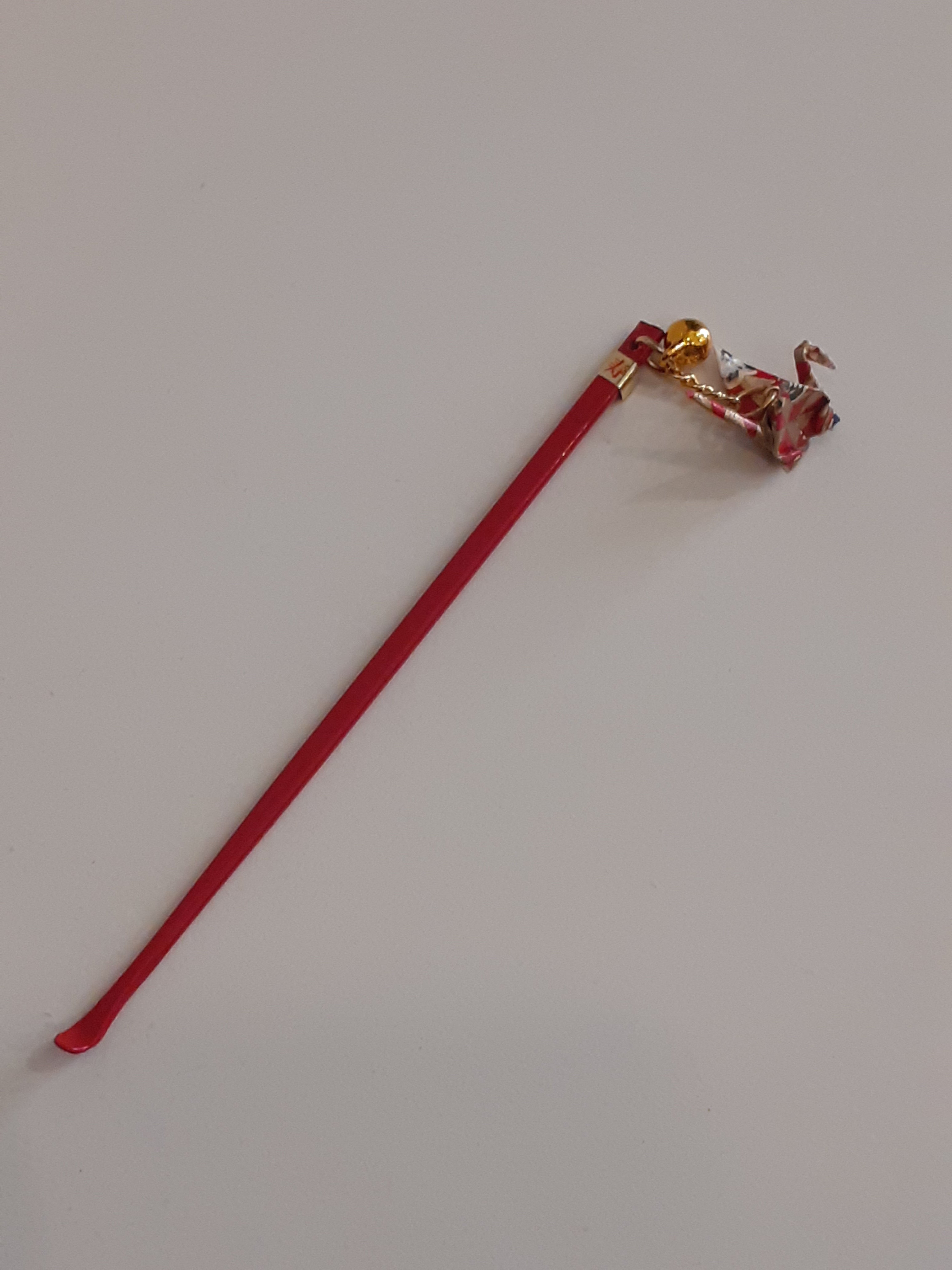 Bastoncino per capelli Orizuru Rosso