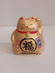 Maneki Neko Big "Gold"