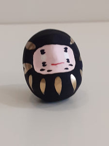 Mini Daruma Ceramica Nero