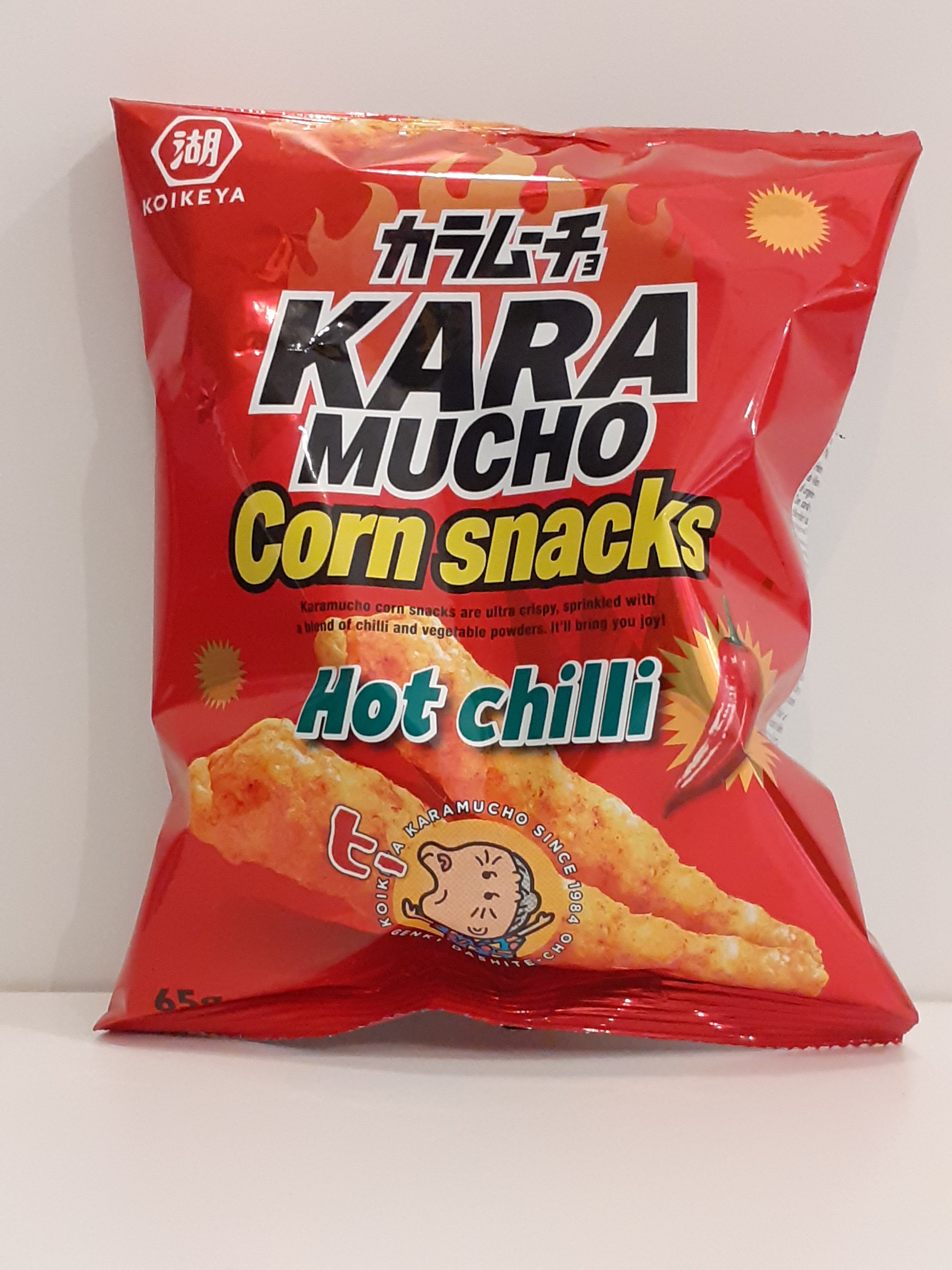 Corn Snacks Kara Mucho Hot Chilli