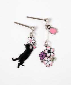 Orecchini "Black Cat"