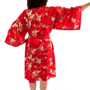 Happi Kimono "Sakura & Butterfly"