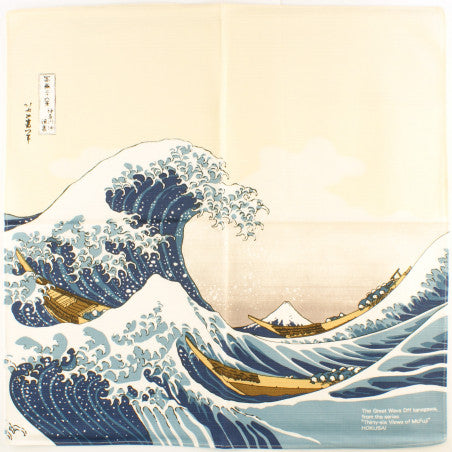 Furoshiki "Hokusai"