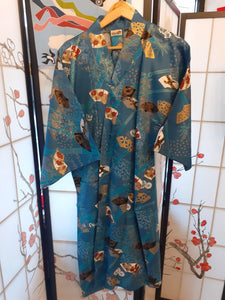 Happi Kimono Azzurro
