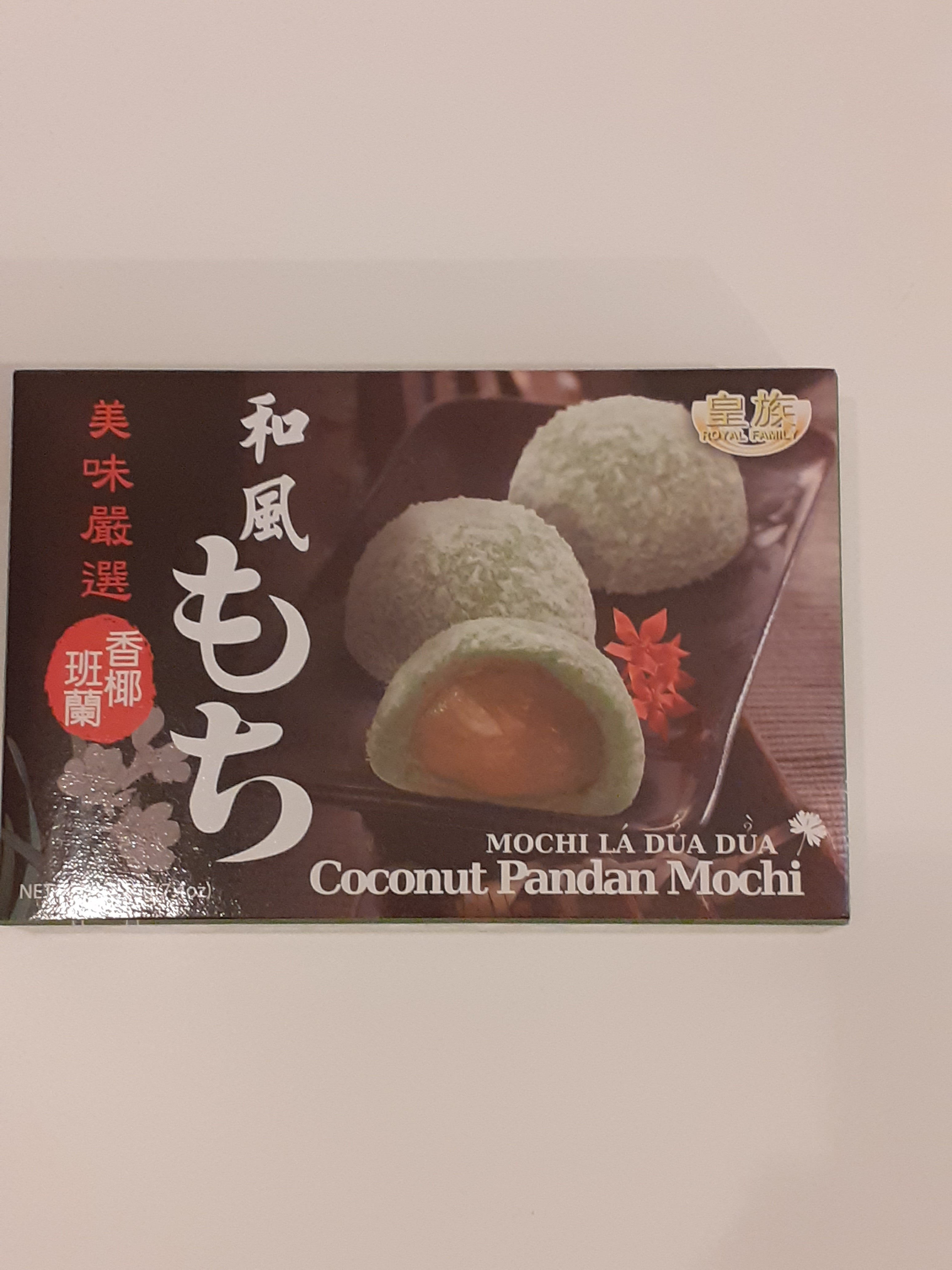 Mochi Coconut & Pandan